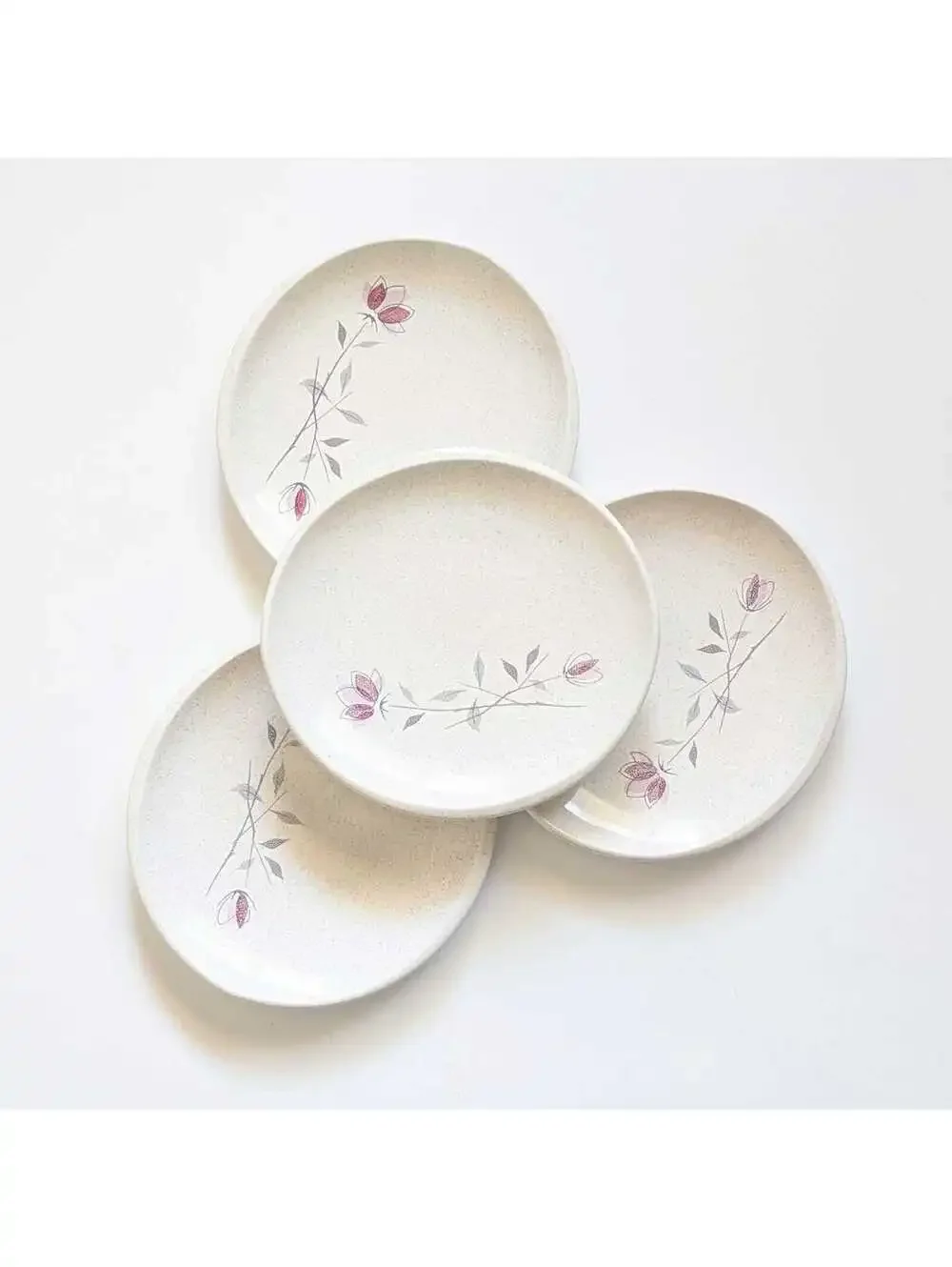 Vintage Franciscan Duet Bread & Butter Plates